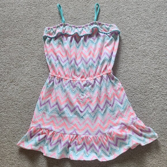 ๐ OshKosh Girls Dress โ Size 8 โ Bright & Fun for Summer Vacation! - Picture 1 of 7
